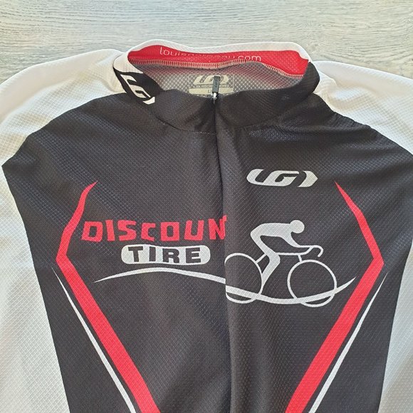 Louis Garneau LG L Large Mens Cycling Jersey Shirt Road Bicycle Racing Tour - Picture 5 of 9
